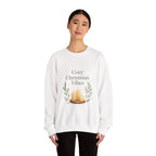 Cozy Christmas Vibes Sweatshirt — Candle Holiday Crewneck