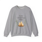 Cozy Christmas Vibes Sweatshirt — Candle Holiday Crewneck