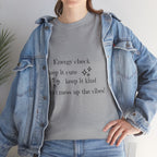 Energy Check Tee - Keep It Cute, Keep It Kind