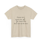 Energy Check Tee - Keep It Cute, Keep It Kind
