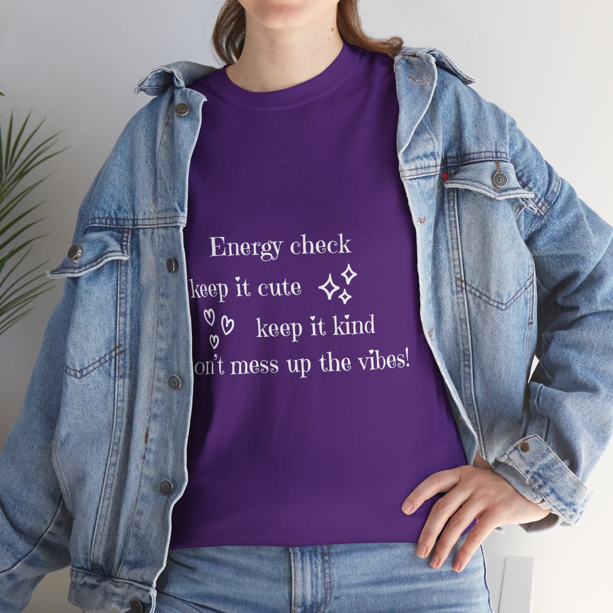 Energy Check Tee - Keep It Cute, Keep It Kind