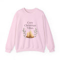 Cozy Christmas Vibes Sweatshirt — Candle Holiday Crewneck