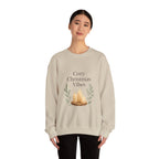 Cozy Christmas Vibes Sweatshirt — Candle Holiday Crewneck