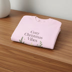 Cozy Christmas Vibes Sweatshirt — Candle Holiday Crewneck
