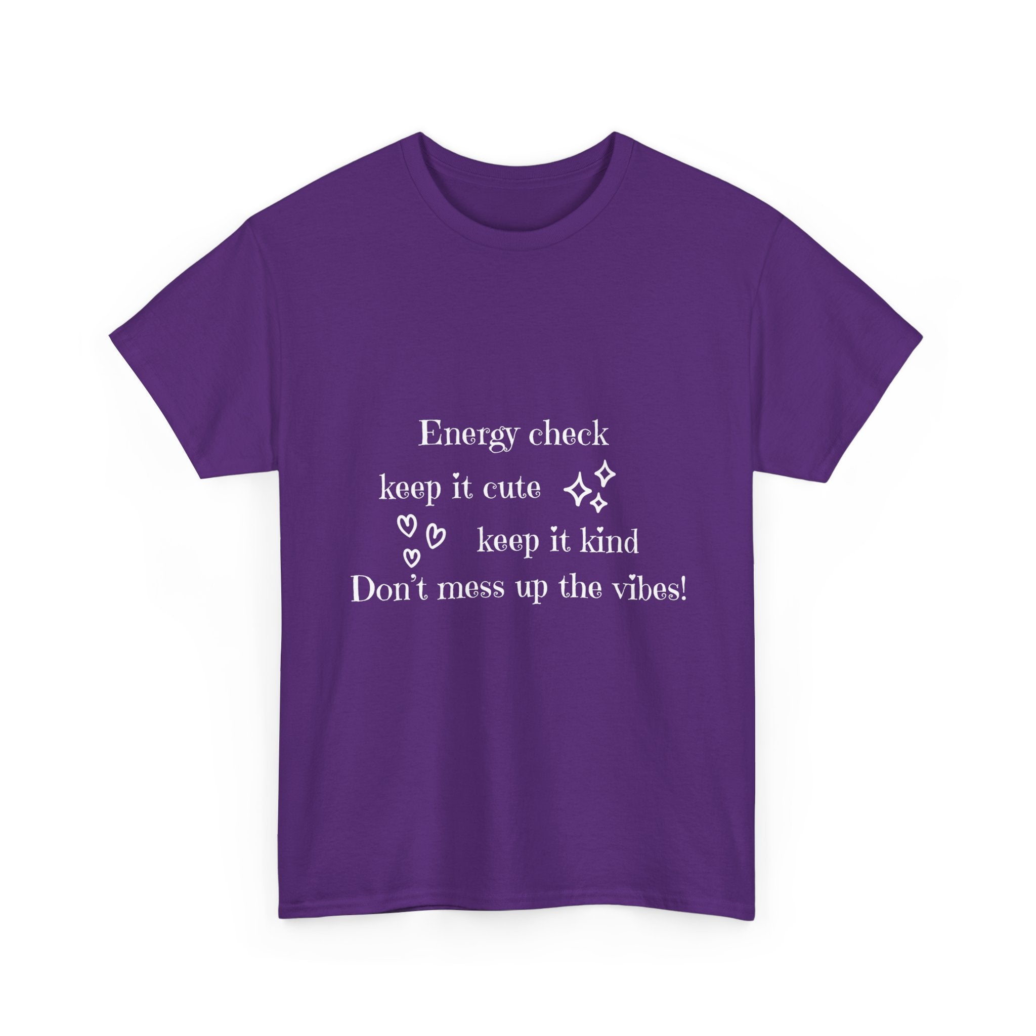 Energy Check Tee - Keep It Cute, Keep It Kind